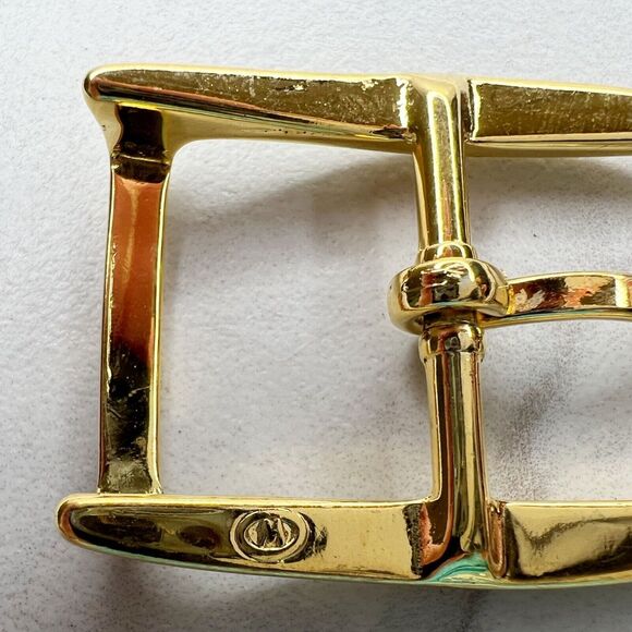 Vintage Gold Tone Simple Basic Belt Buckle for up to 1 Inch Belt - Picture 6 of 8